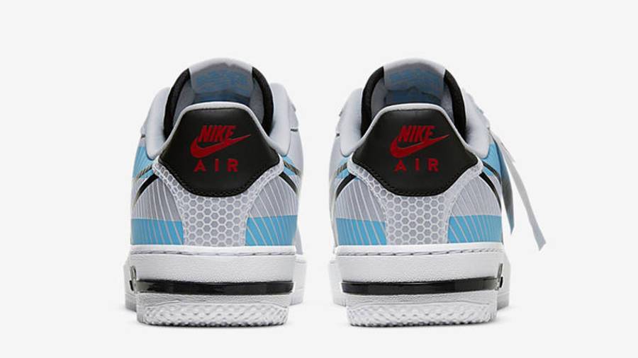 耐克 3M x Nike Air Force 1 React Pure Platinum Blue 空军一号 机能 灰蓝 CT3316-001