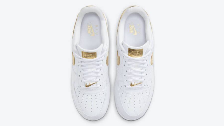 耐克 Nike Air Force 1 Low White Metallic Gold 空军一号 白金 DC2181-100