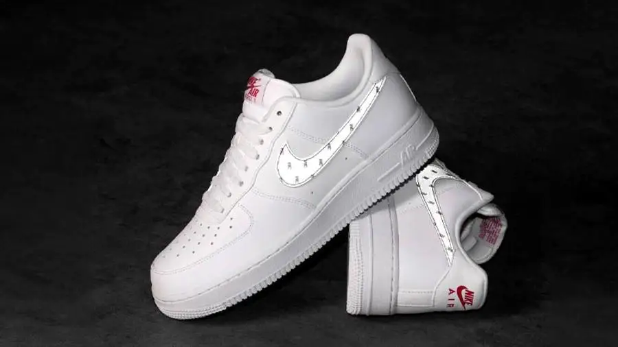 空军一号, Nike Air Force 1, Air Force 1 - 耐克 3M x Nike Air Force 1 Swoosh White 空军一号 3M白灰 CT2296-100