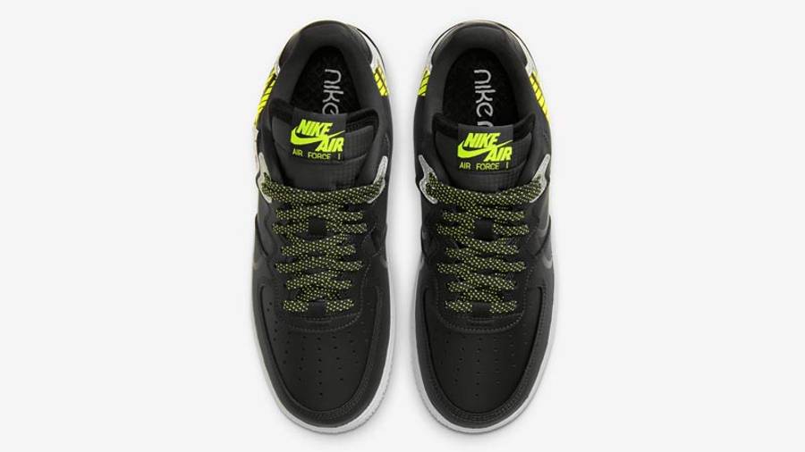 耐克 3M x Nike Air Force 1 React D/MS/X Black Volt 空军一号 3M CT3316-003