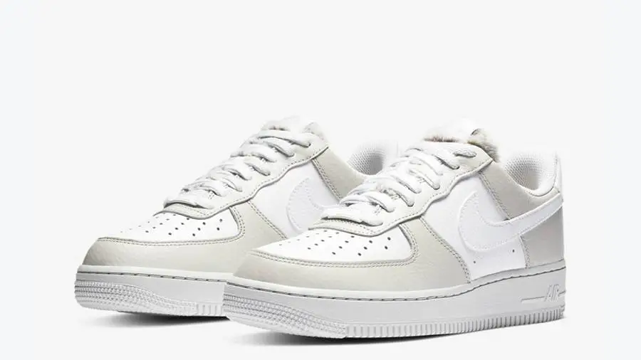 耐克 Nike Air Force 1 Light Bone 空军一号 米白 荔枝纹 DC1165-001