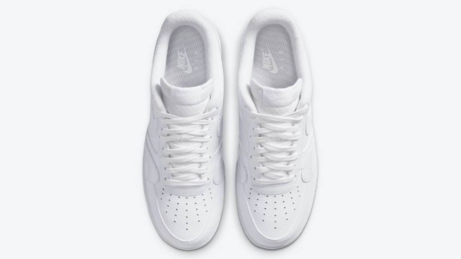 耐克 Nike Air Force 1 07 LV8 Misplaced Swooshes White 空军一号 白色 错位 倒钩 CK7214-100