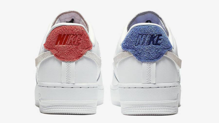 耐克 Nike Air Force 1 LX Vandalised White 空军一号 错位 断钩 解构 898889-103