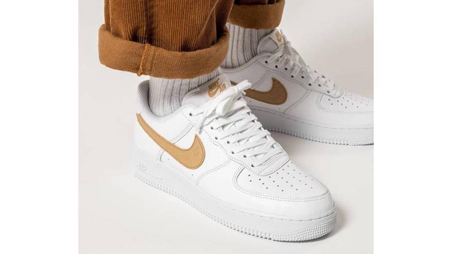 空军一号, Nike Air Force 1, Air Force 1 - 耐克 Nike Air Force 1 LV8 White Brown 空军一号 白棕 CW7567-101