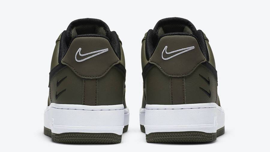 耐克 Nike Air Force 1 Low Double Swoosh Olive Black 空军一号 橄榄黑 CT2300-300