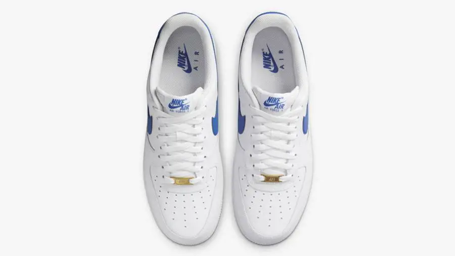 Nike Air Force 1 Low, Nike Air Force 1, Air Force 1 Low, Air Force 1 - 耐克 Nike Air Force 1 Low White Royal 空军一号 白蓝 皇家蓝 DM2845-100