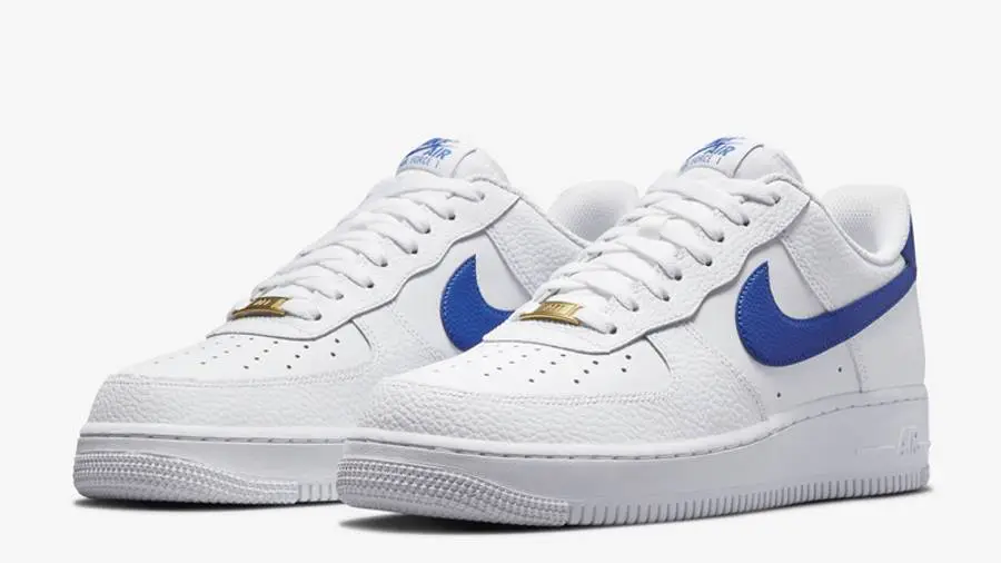 Nike Air Force 1 Low, Nike Air Force 1, Air Force 1 Low, Air Force 1 - 耐克 Nike Air Force 1 Low White Royal 空军一号 白蓝 皇家蓝 DM2845-100