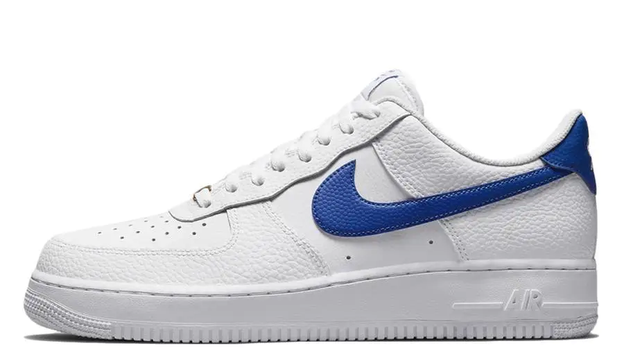 Nike Air Force 1 Low, Nike Air Force 1, Air Force 1 Low, Air Force 1 - 耐克 Nike Air Force 1 Low White Royal 空军一号 白蓝 皇家蓝 DM2845-100