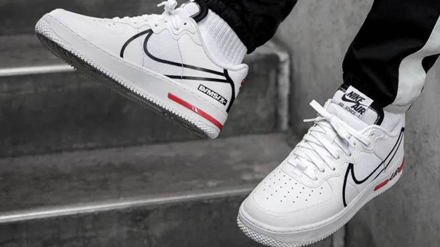 空军一号, 瑞亚, Nike Air Force 1, Air Force 1 - 耐克 Nike Air Force 1 React D/MS/X White 空军一号 瑞亚 CD4366-100