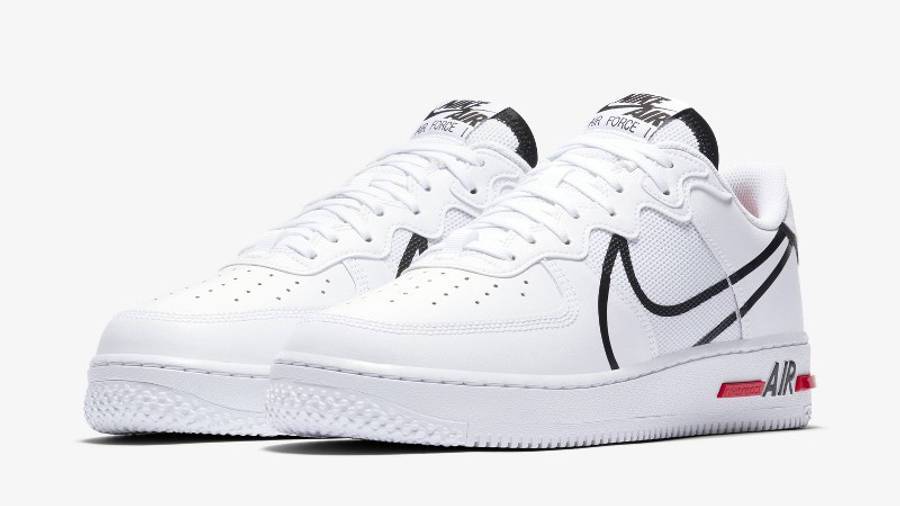 耐克 Nike Air Force 1 React D/MS/X White 空军一号 瑞亚 CD4366-100