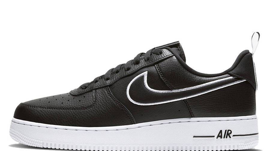 耐克 Stussy x Nike Air Force 1 Black 空军一号 斯图西联名 CZ9084-001