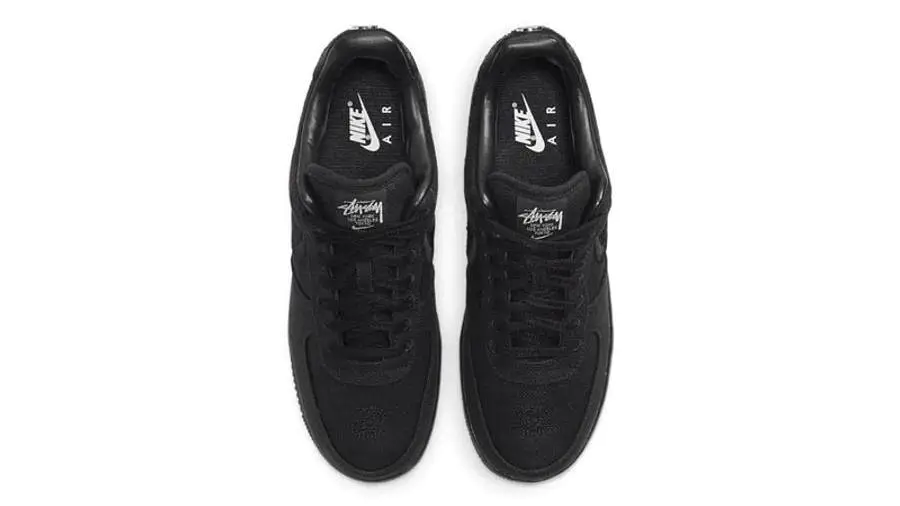 耐克 Stussy x Nike Air Force 1 Black 空军一号 斯图西联名 CZ9084-001