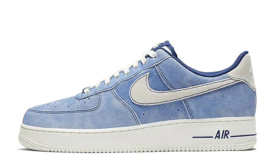 耐克 Nike Air Force 1 Low Suede Blue 空军一号 麂皮蓝 DH0265-400