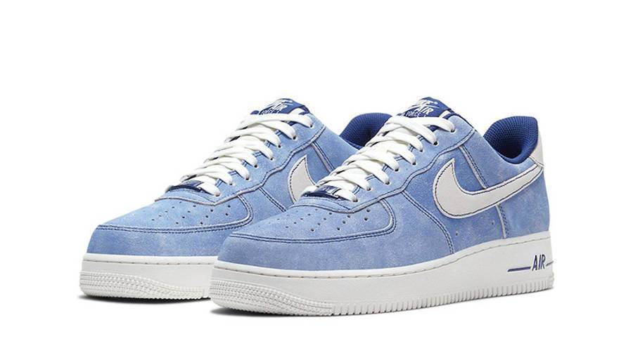 耐克 Nike Air Force 1 Low Suede Blue 空军一号 麂皮蓝 DH0265-400