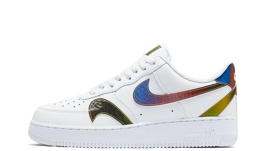 耐克 Nike Air Force 1 Misplaced Swoosh Multi 空军一号 断钩 错位 CK7214-101