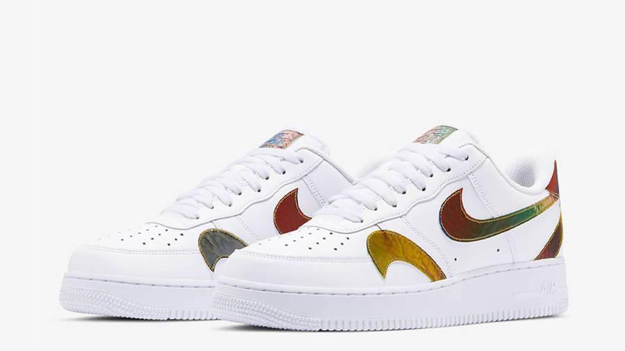 耐克 Nike Air Force 1 Misplaced Swoosh Multi 空军一号 断钩 错位 CK7214-101