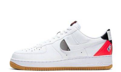 20210613094213633 400x240 - NBA x Nike Air Force 1 07 LV8 White Bright Crimson 空军一号 白色/亮红色 CT2298-101