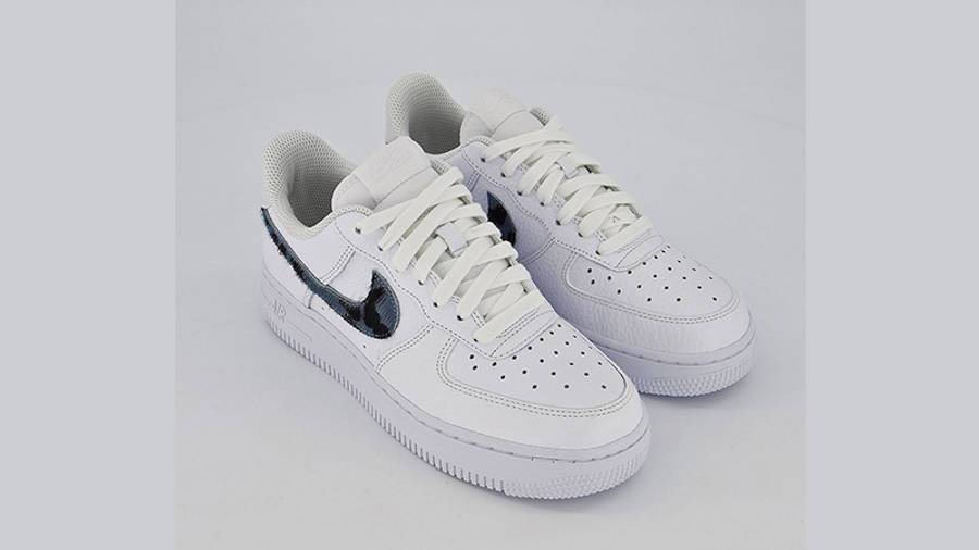 耐克 Nike Air Force 1 LV8 Snake White Navy 空军一号 蛇纹/海军蓝 CW7567-100