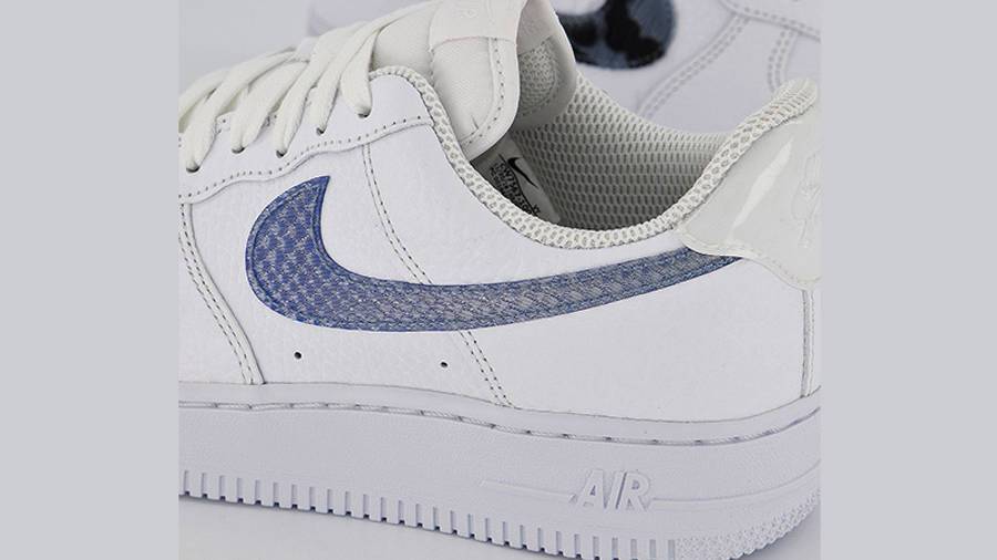 耐克 Nike Air Force 1 LV8 Snake White Navy 空军一号 蛇纹/海军蓝 CW7567-100