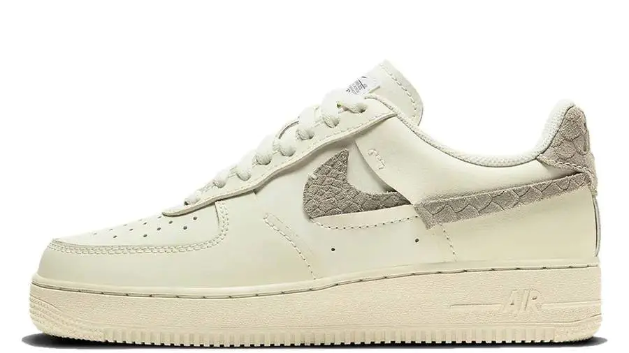 耐克 Nike Air Force 1 LV8 Snake White Navy 空军一号 蛇纹/海军蓝 CW7567-100