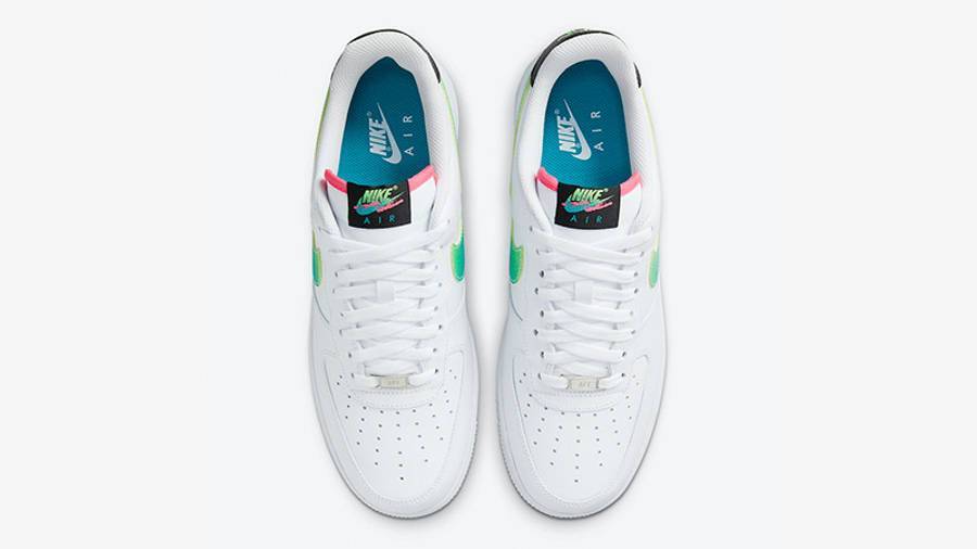 耐克 Nike Air Force 1 Low 空军一号 白绿粉红 DJ5148-100