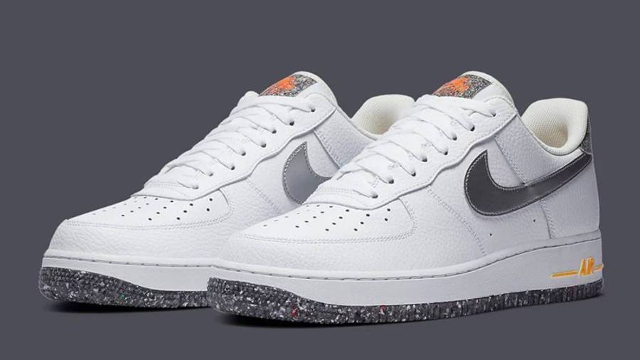 耐克 Nike Air Force 1 Crater Summit White Metallic Silver 空军一号 金属银 DA4676-100