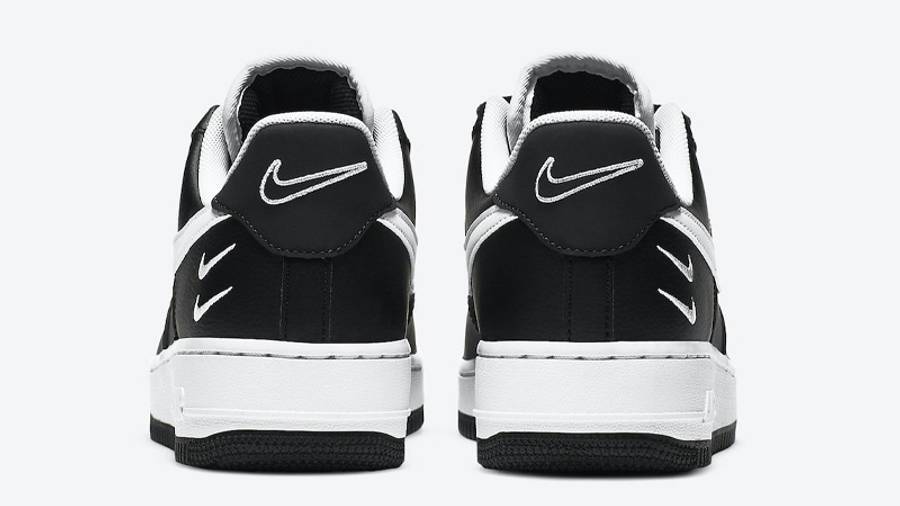 耐克 Nike Air Force 1 Low Double Swoosh Black White 空军一号 黑白 双钩 CT2300-001