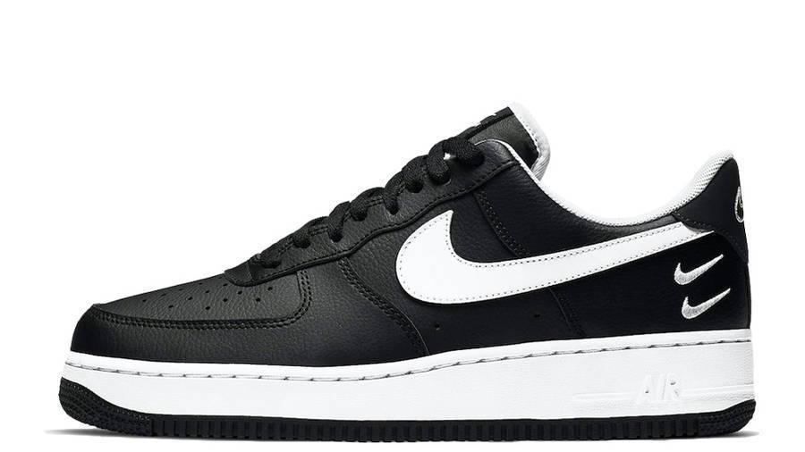 耐克 Nike Air Force 1 Low Double Swoosh Black White 空军一号 黑白 双钩 CT2300-001