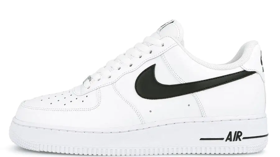 耐克 Nike Air Force 1 07 AN20 空军一号 经典款 白黑 CJ0952-100