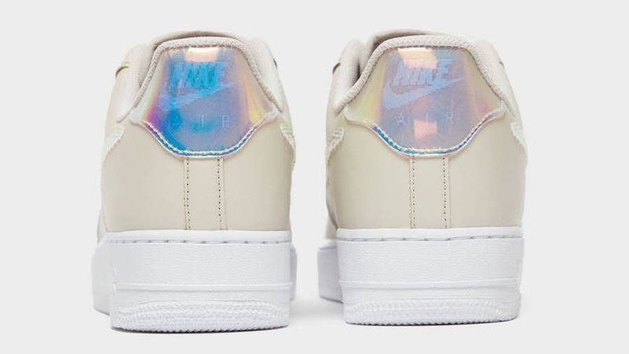 耐克 Nike Air Force 1 Iridescent Pixel Desert Sand 空军一号 彩虹像素 米白 CV1699-001