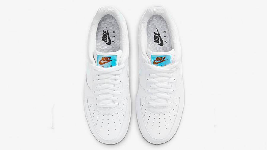 耐克 Nike Air Force 1 Iridescent Pixel White 空军一号 彩虹像素 白色 CV1699-100