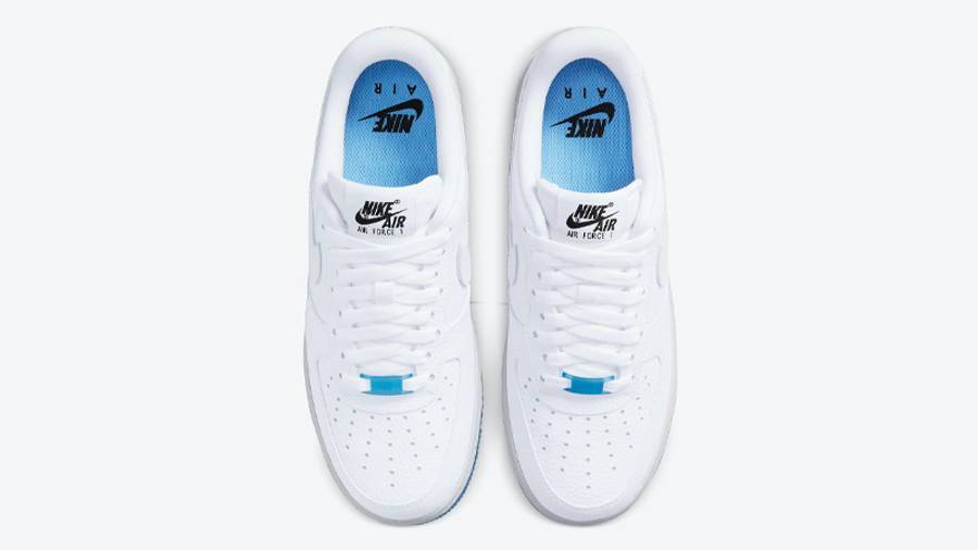 耐克 Nike Air Force 1 Low UV White University Blue 空军一号 白蓝 DA8301-101