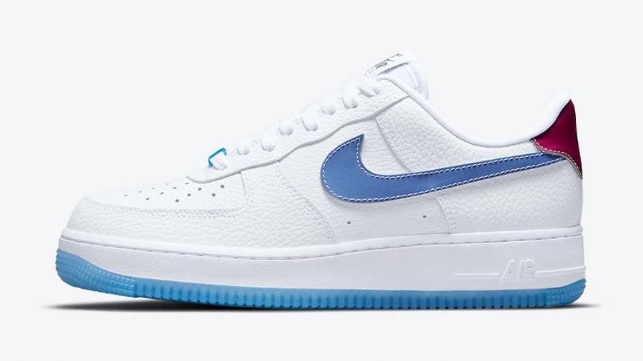 Nike Air Force 1 Low, Nike Air Force 1, Air Force 1 Low, Air Force 1 - 耐克 Nike Air Force 1 Low UV White University Blue 空军一号 白蓝 DA8301-101