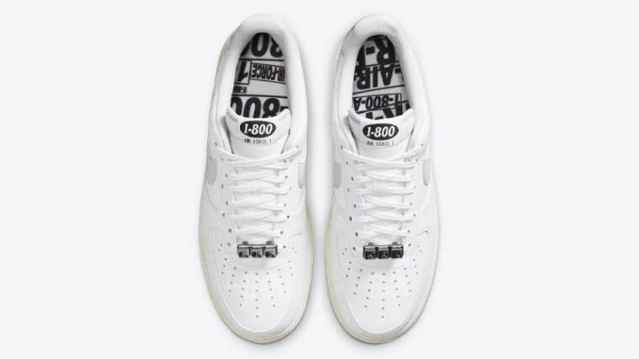 耐克 Nike Air Force 1 Low Toll Free White 空军一号 白/米白 CJ1631-100