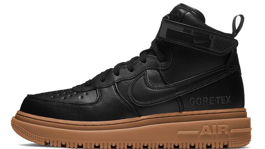 耐克 Nike Air Force 1 High Gore-Tex Boot Black Gum 空军一号 高帮 靴子 黑色 CT2815-001
