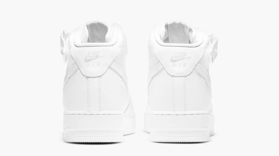 耐克 nike Air Force 1 Mid 07 Triple White 空军一号 经典全白 高帮 CW2289-111