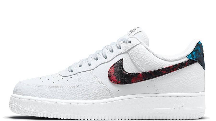 耐克 Nike Air Force 1 Low Tie Dye 空军一号 白蓝红扎染 DJ6889-100