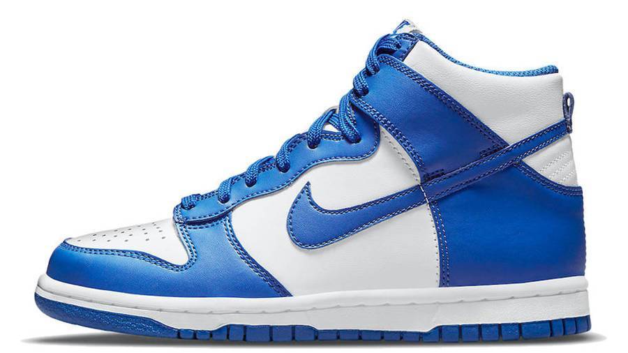 耐克 Nike Dunk High Game Royal 白蓝 高帮 运动板鞋 DD1399-102