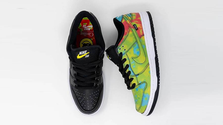 耐克 Civilist x Nike SB Dunk Low Thermography 热成像 变色龙 高温变色 CZ5123-001