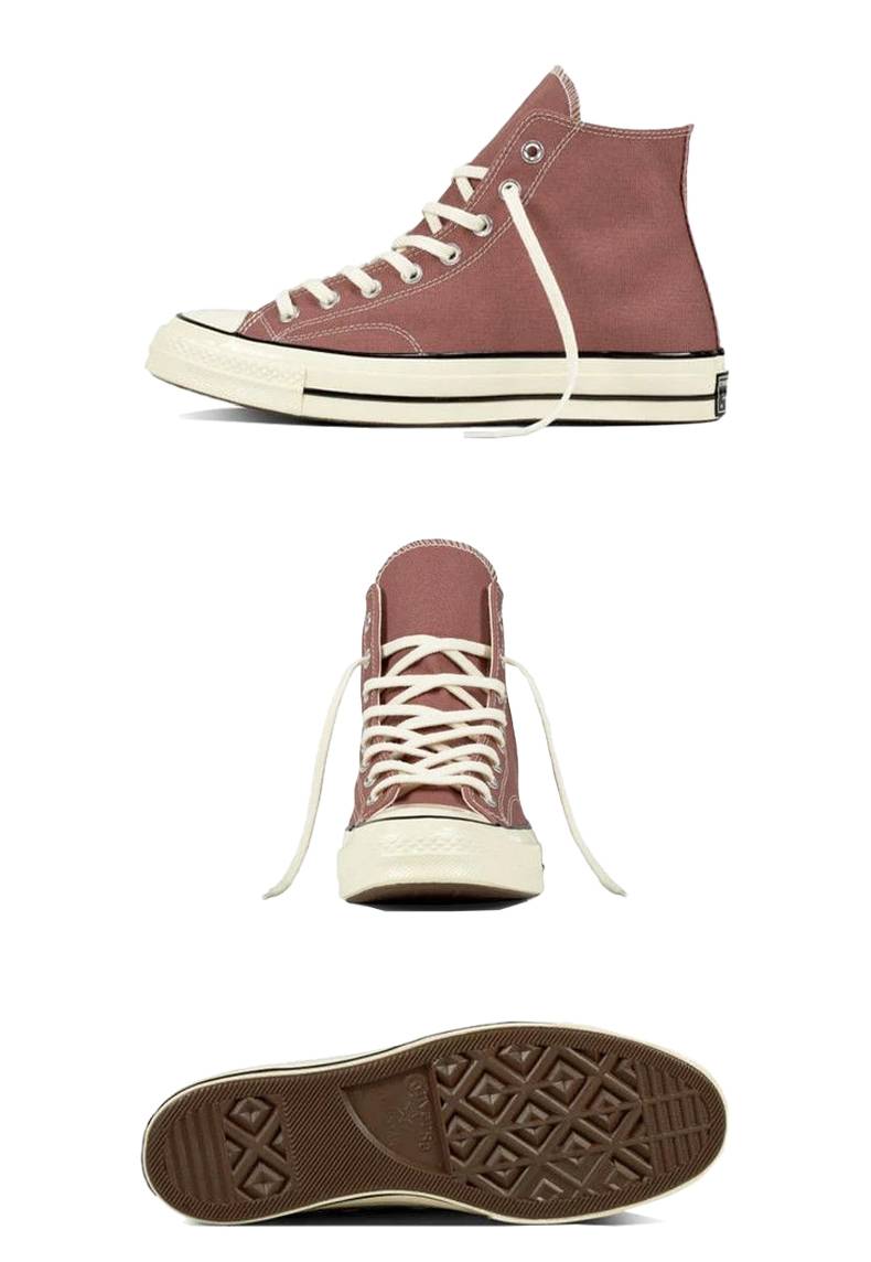 Chuck Taylor - 匡威 Converse Chuck Taylor All Star 1970s Hi 豆沙粉 男女同款 168510C