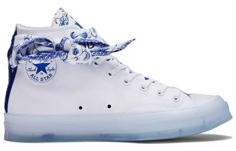 张艺兴 x Converse Chuck Taylor All Star 1970s 白色青花瓷 男女同款 170624C