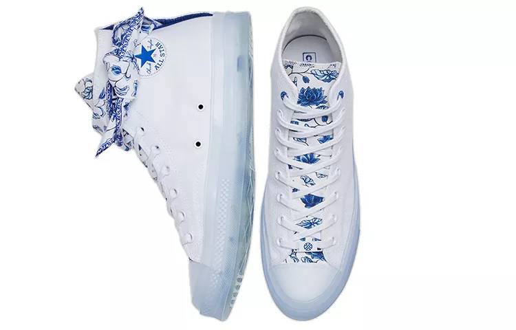 张艺兴 x Converse Chuck Taylor All Star 1970s 白色青花瓷 男女同款 170624C