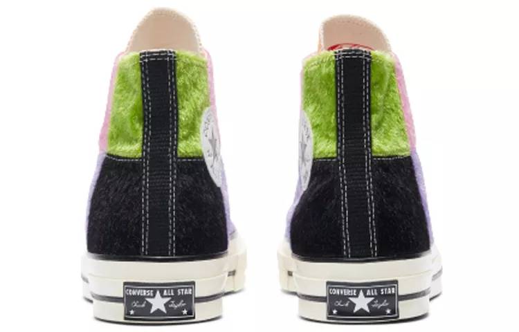 匡威 Converse Chuck Taylor All Star 1970s 拼色 粉紫绿橙 紫丁香 四色 男女同款 163785C