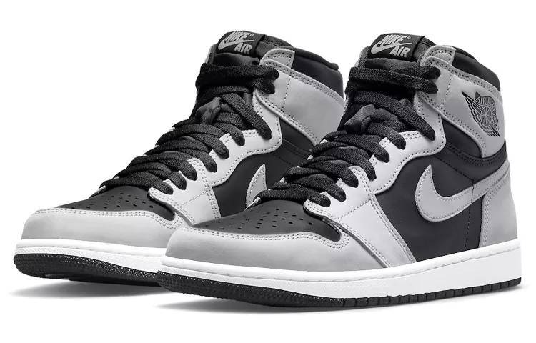 乔丹 Air Jordan 1 High OG Shadow 2.0 AJ1中帮 影子 黑灰 555088-035