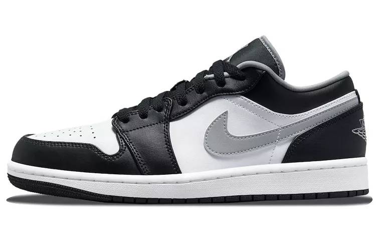 乔丹 Air Jordan 1 Low Black Medium Grey AJ1 低帮 黑白灰 影子 553558-040