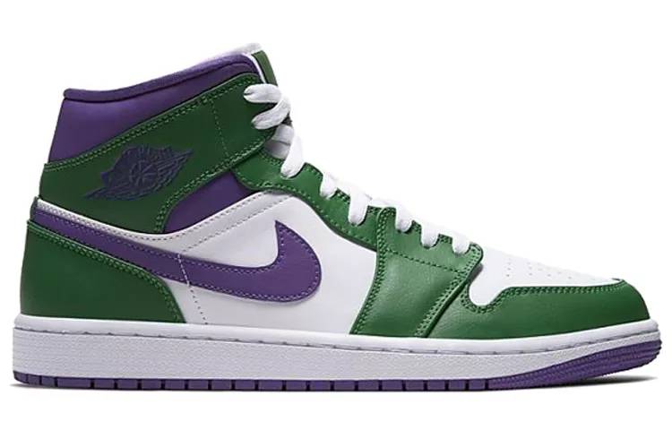 乔丹 Air Jordan 1 Mid “Incredible Hulk” 绿巨人 AJ1 中帮 554724-300