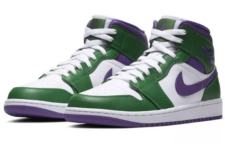 乔丹 Air Jordan 1 Mid “Incredible Hulk” 绿巨人 AJ1 中帮 554724-300