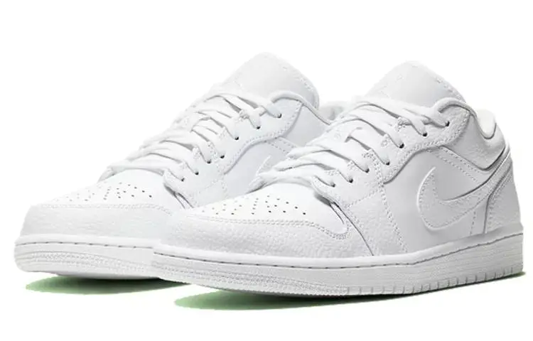 乔丹 Air Jordan 1 Low “Triple White” 纯白 低帮 553558-130