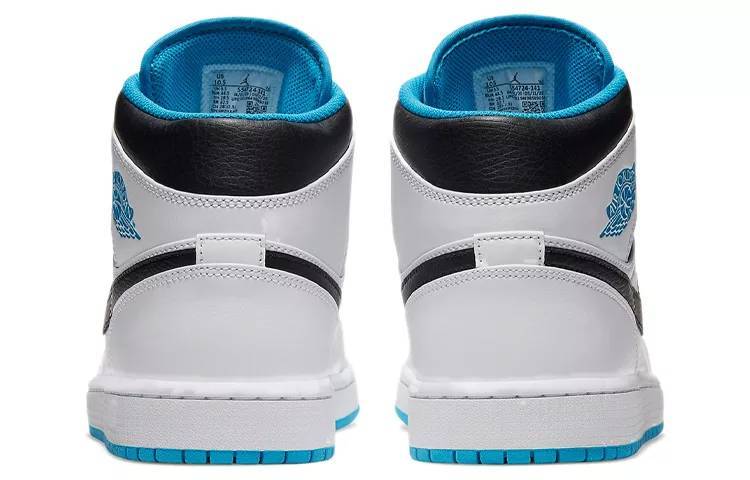 乔丹 Air Jordan 1 Mid “Laser Blue” 激光蓝 AJ1中帮 554724-141