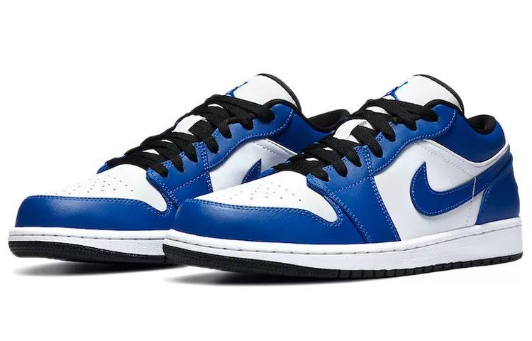 乔丹 Air Jordan 1 Low “Game Royal” 低帮 白蓝 小闪电 AJ1 553558-124